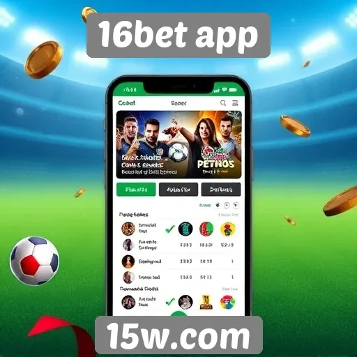 Exploração das opções de jogos disponíveis no 16bet app